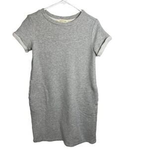 Anthropologie Cloth & Stone Women’s Gray Sweatshirt Dress Size Small C1899-161